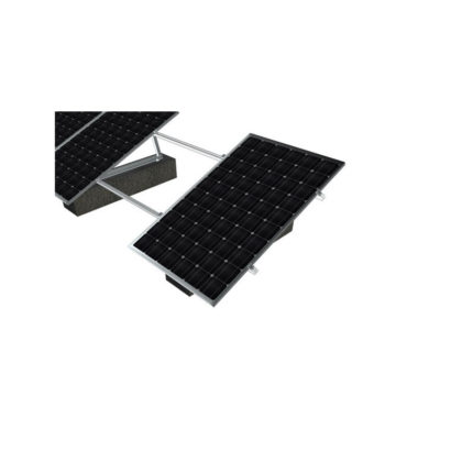 Adjustable tripod solar mounting systems for flat roof top