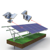 end clamp solar mounting solutions