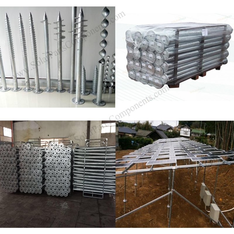 Flange Solar Ground Screws Factory