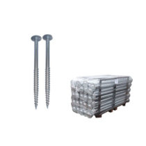 solar helical piers packing