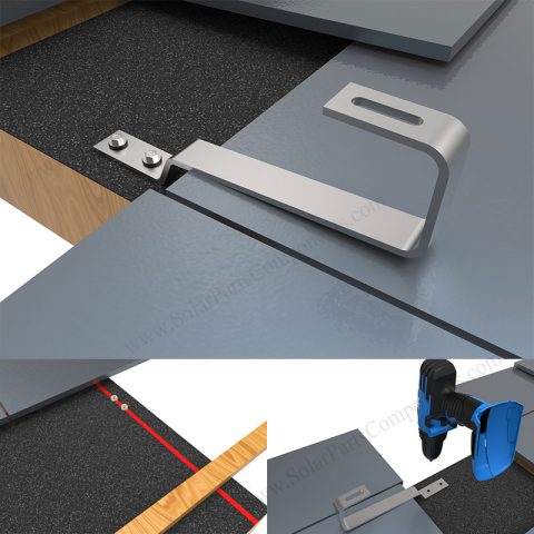 solar flat tile roof brackets, SPC-IK-11