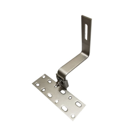 solar curved tile hooks, side adjustable, fixed clip