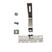 solar curved tile hooks, side adjustable, C hoop