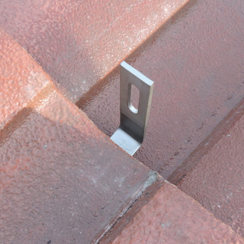 solar clay tile roof hooks