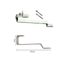 no adjustment solar flat tile roofing hooks
