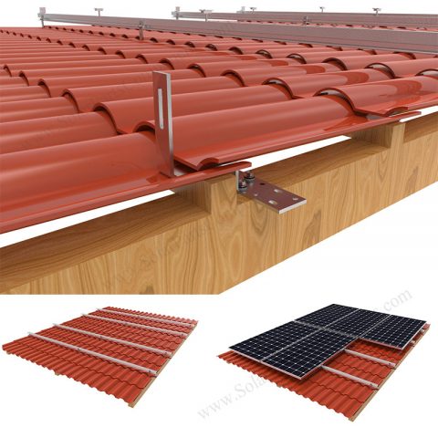 solar roof tile brackets,SPC-IK-01
