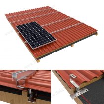 PV Panel Clay Tile Roof Brackets