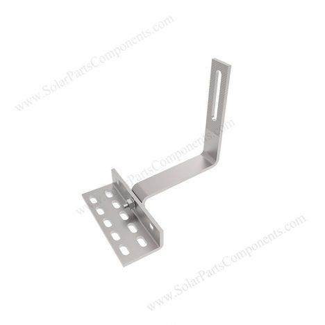 Universal Solar Tile Roof Hooks adjustable for Side Mounting Rails