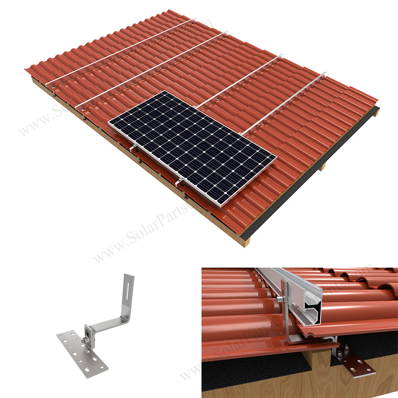 photovoltaic tile mounting hook, SPC-IK-03