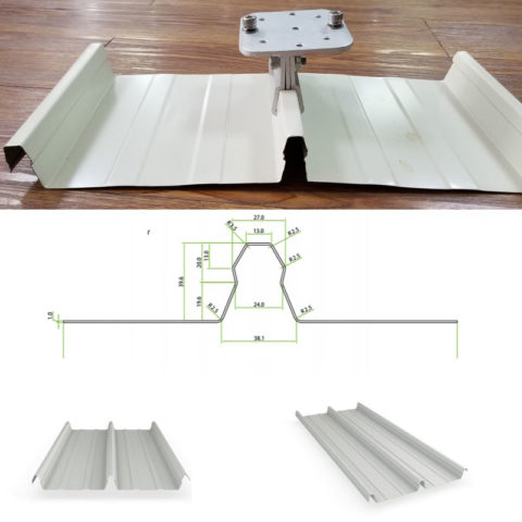 Kliplok 406 Metal Roofing Clamps