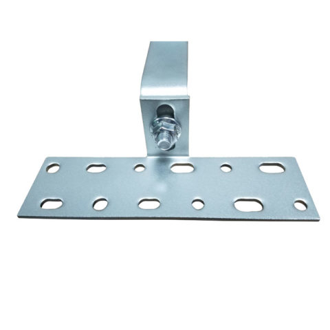 no welding solar Spanish roof tile hook base plate