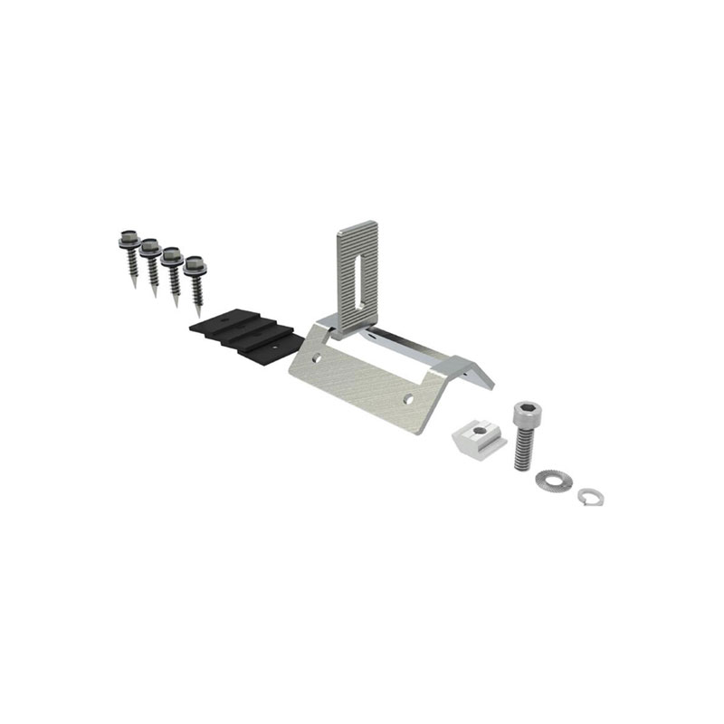 Solar Side Mount Clamps and Brackets for Corrugated, Tin, Zinc Metal ...