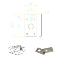solar mounting grounding clips 4A
