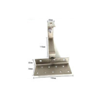 solar roof hooks for all tiles bottom mounting