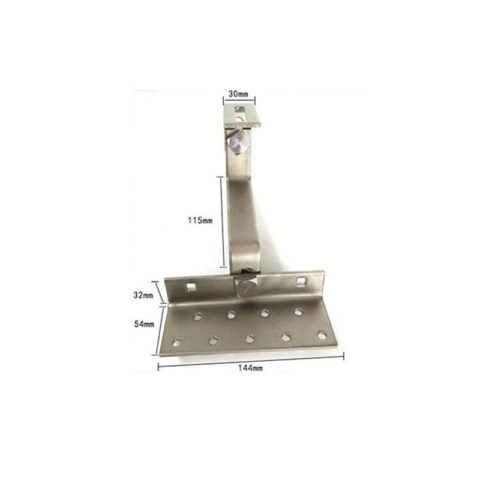 solar roof hooks for all tiles bottom mounting