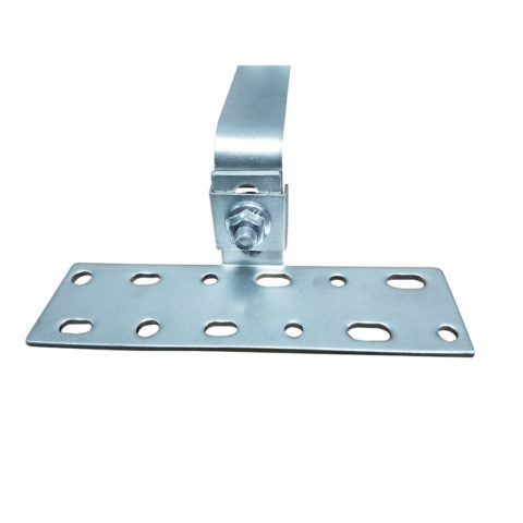 weldless Solar Curved tile roof hook with clips