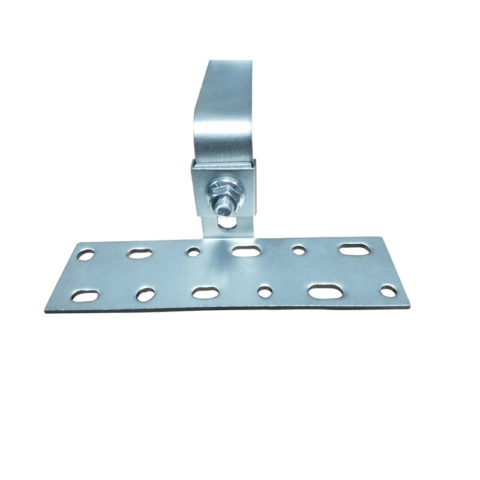 weld free Solar Curved tile roof hook with clips