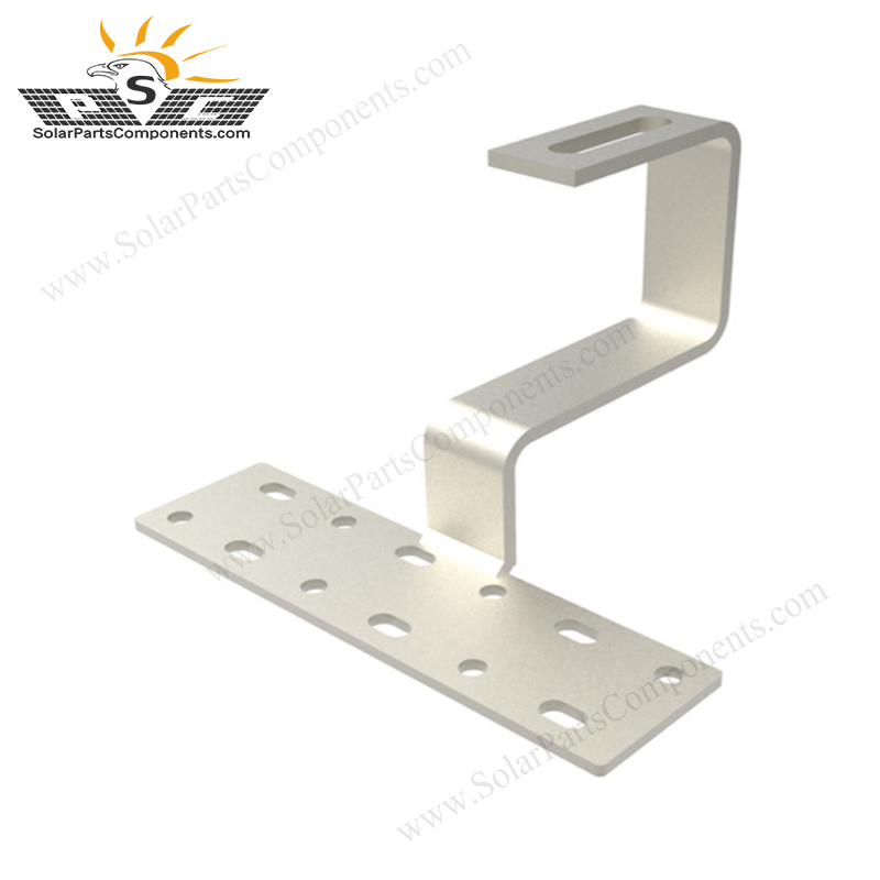 solar tile roof hooks non-adjustable