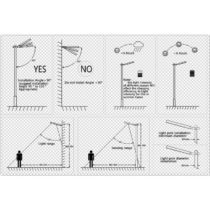 integrated solar street lamp 15W