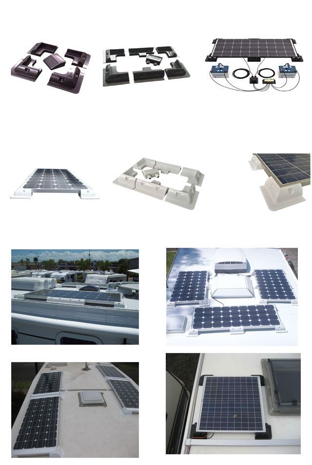 Solar panel mounting kits for Caravan, RV, Van, Campers ...