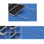 adjustable tilt solar metal roof mounting system