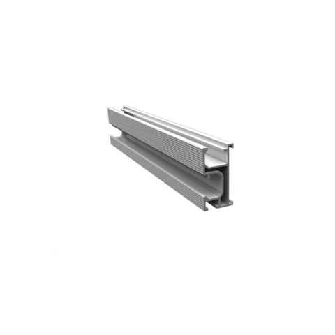 metal roof mounting L foot with rails