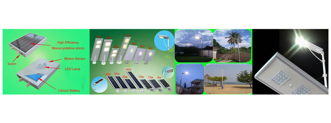 All-In-One Integrated Solar Street Lights Series