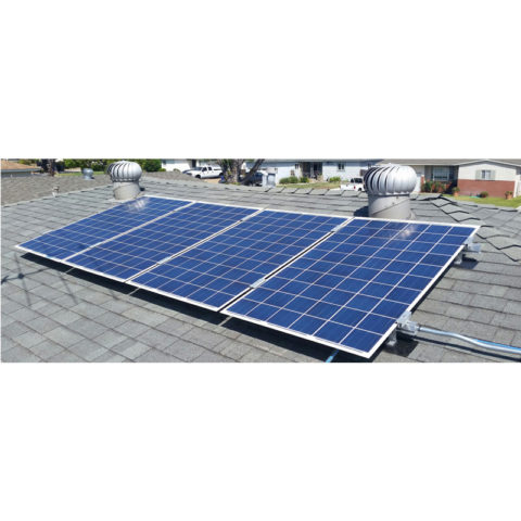 glass solar panel end clamp