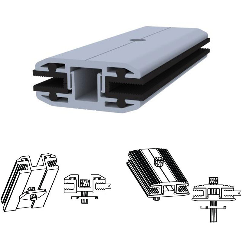 Frameless Solar Panel Mid Clamps