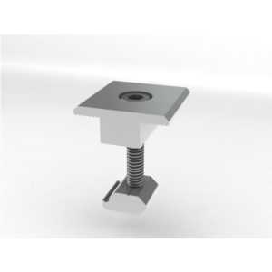 Mid Clamp Solar Curved Tile Roof Mounting Systems Side Mounted Mid Clamp Solar Curved Tile Roof Mounting Systems Side Mounted