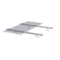 Solar Roman Tile Roof Mounting Systems with Side-Mounted Hooks