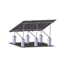 solar ground mount systems cement pier n type