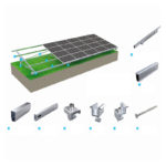 solar ground mounting systems screw pile n type