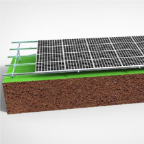 screw pile n type solar ground mounting systems
