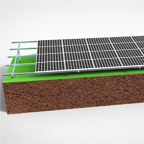 screw pile n type solar ground mounting systems