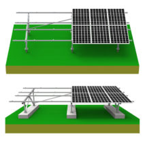 solar ground system w type
