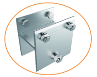 90 Connector for Solar Panel Mounting Systems W Type 90 Connector for Solar Panel Mounting Systems W Type