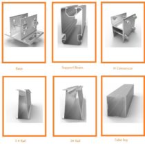 Solar Panel Mounting Systems W Type Components