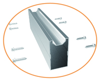 Rail Splice for Solar Panel Mounting Systems W Type