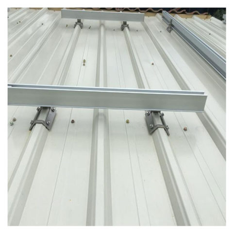 trapezoid zinc metal roof mounts