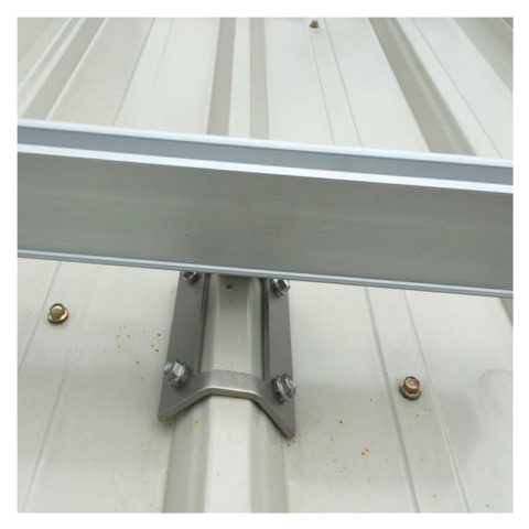 trapezoid sandwich metal roof mounts