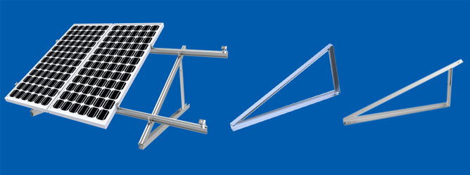 Tripod Ballasted Solar Flat Roof Mounting Systems