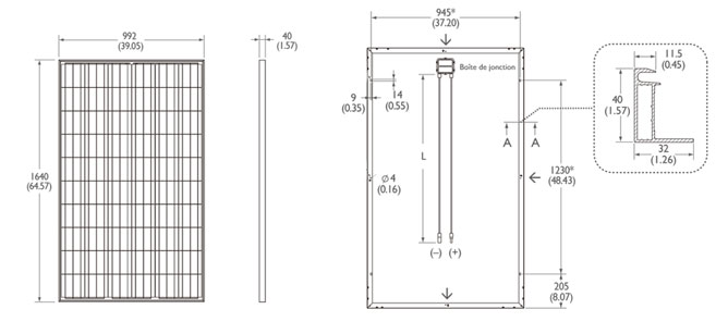 solar ground mounting system with screw pile design case PV modules