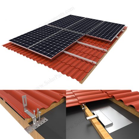 How to Install Solar Panels on Tile Roof  