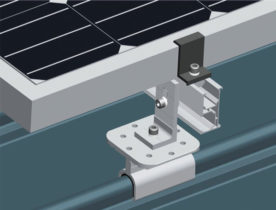 klip lok roofing clamp , L bracket