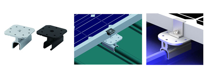 klip lok roofing clamp drawing and profile