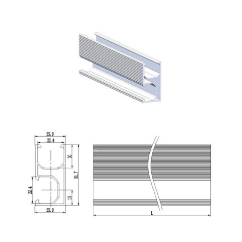 solar mount rails SPC-R001