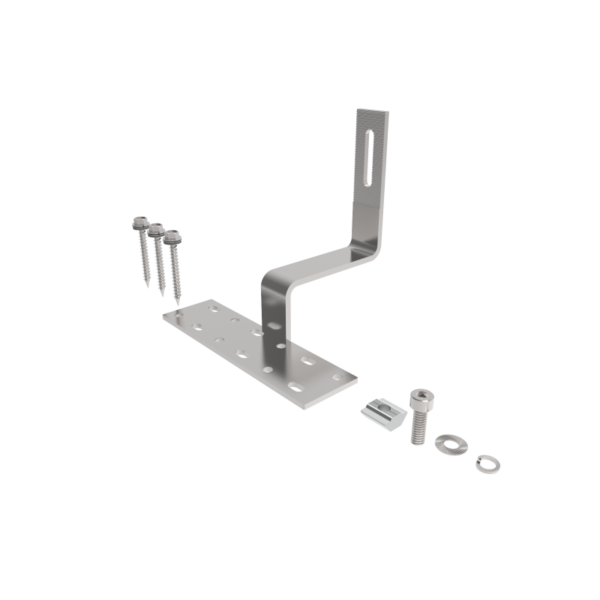 solar Spanish tile roof hooks drawing