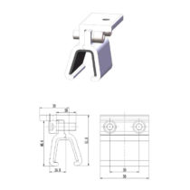 solar tin roof clamps Drawing SPC-001