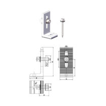 solar metal roofing L foot sizes